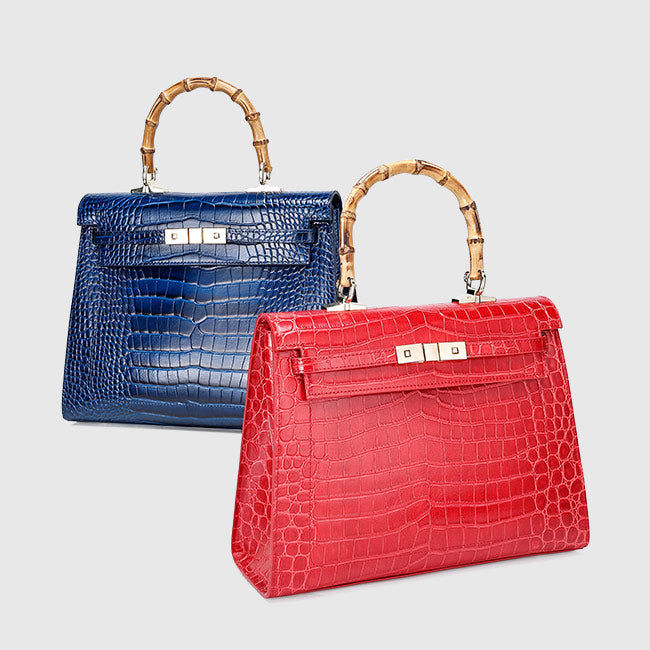 crocodile-pattern-high-end-leather-kelly-bag-multiple-colors