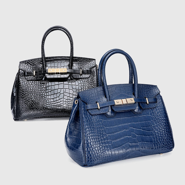 european-and-american-retro-crocodile-pattern-birkin-bag-multiple-colors